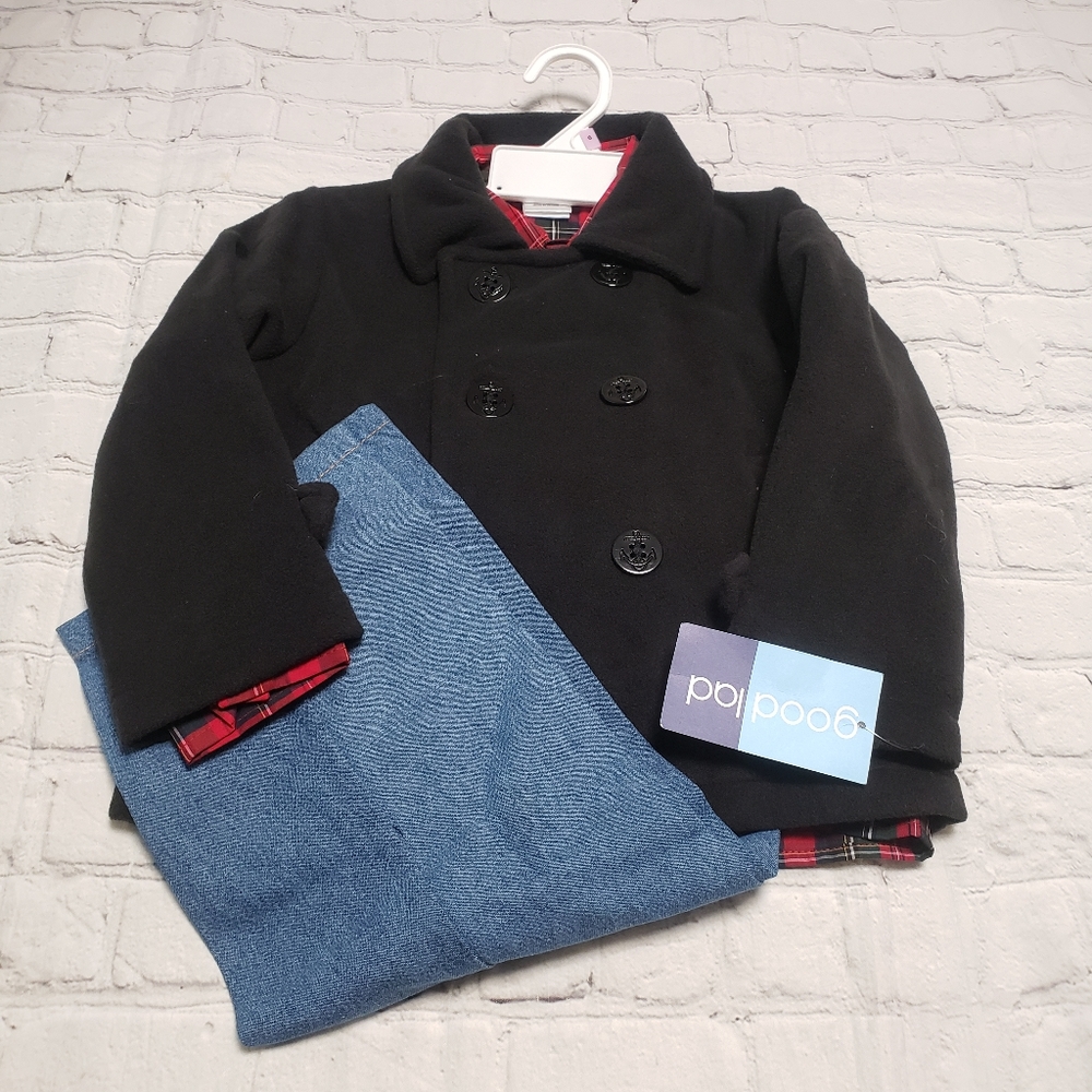 Good lad Boy 3 piece garment set. Complete boy outfit.